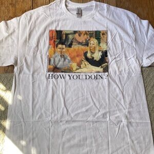 Gildan White Graphic Tee with Iconic Scene